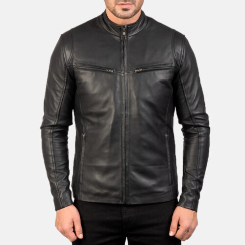 MensIonicBlackLeatherJacket8079 5 1577697223509 Dignity Leather