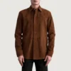 Brown Haven Leathear suede jacket mens