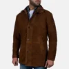 Brown Sheriff Mens Winter French Coats