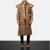 Brown coat for men