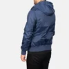 Hooded Bomber Jacket-back