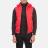 Red Fuston dignity Puffer Vest