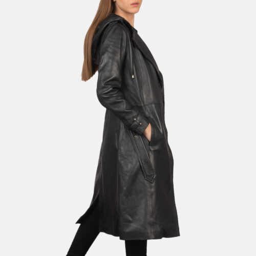 Black Dignity Trench Coat