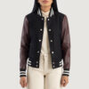 Maroon women bomber jacket