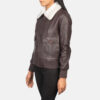 Brown Dignity women's shearling coats and jackets