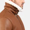 aviator jacket mens-colar