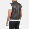 leather vest for men-back